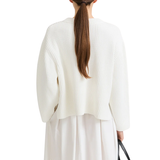 Abella Sweater White