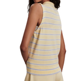Rue Polo Tank Anise Flower/Blue