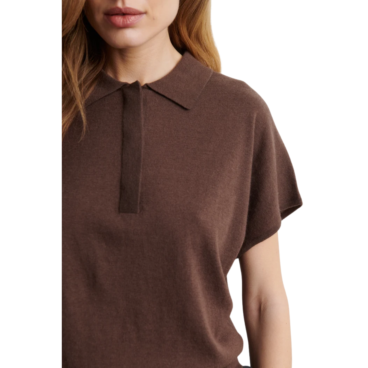 Claro Knit SS Polo Carafe