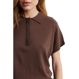 Claro Knit SS Polo Carafe