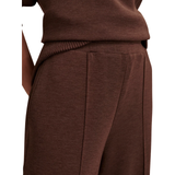 The Wide Leg Pant 30 Coffee/Marl