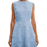 Elin Lace Midi Dress Sky