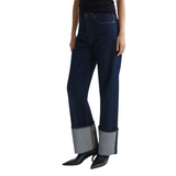 Big Cuff 29' Rinse Straight-Leg Jeans
