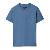 Garment Dye Pocket Tee Blue
