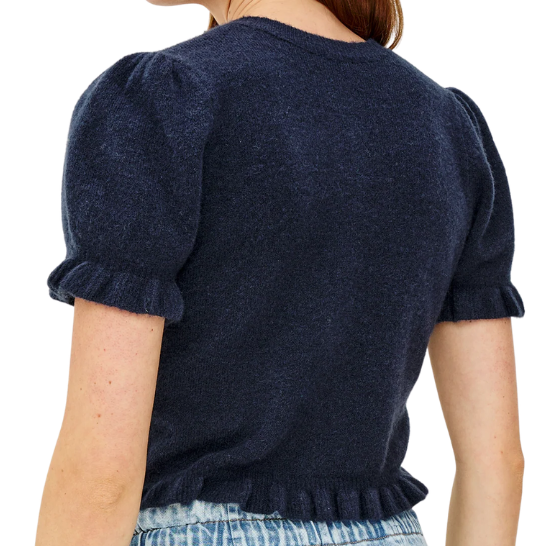 Lora Top Navy