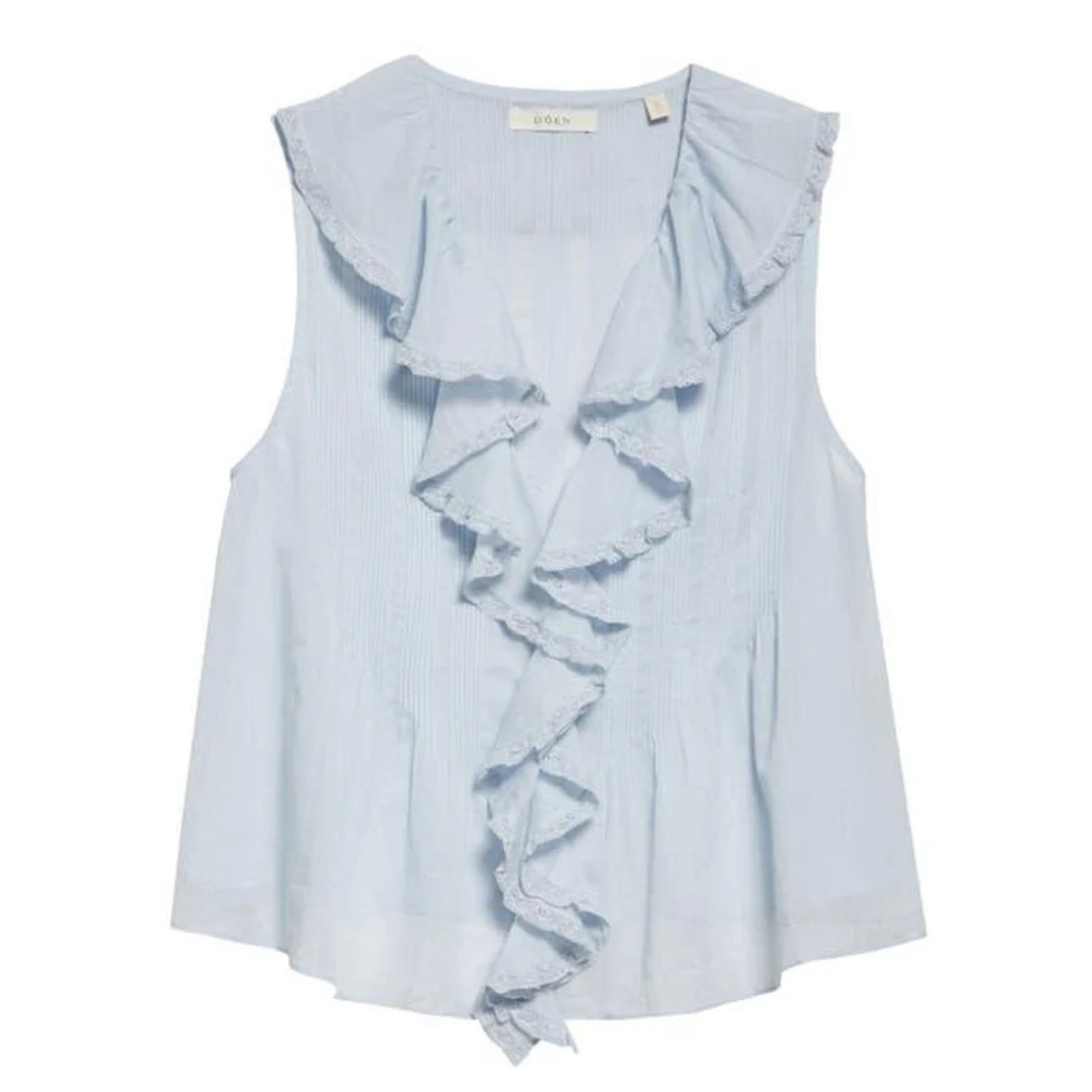Hilda Top Alice Blue