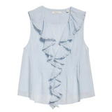 Hilda Top Alice Blue