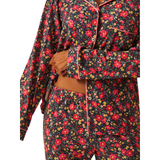 Long Pyjama Set- Cherry Bloom