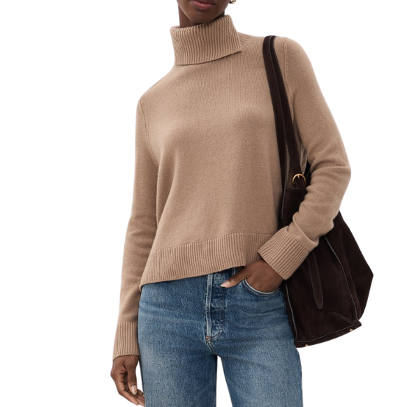 Swing Turtleneck Sweater