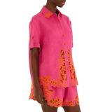 Fruit Richiliuer Blouse Pink