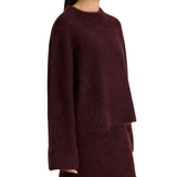 Niclas Short Sweater Bordeax