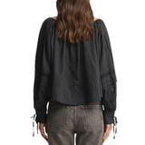 La Lune Blouse Black