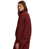 Hawley Half Zip Maroon