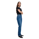 Straight Denim Dark Blue