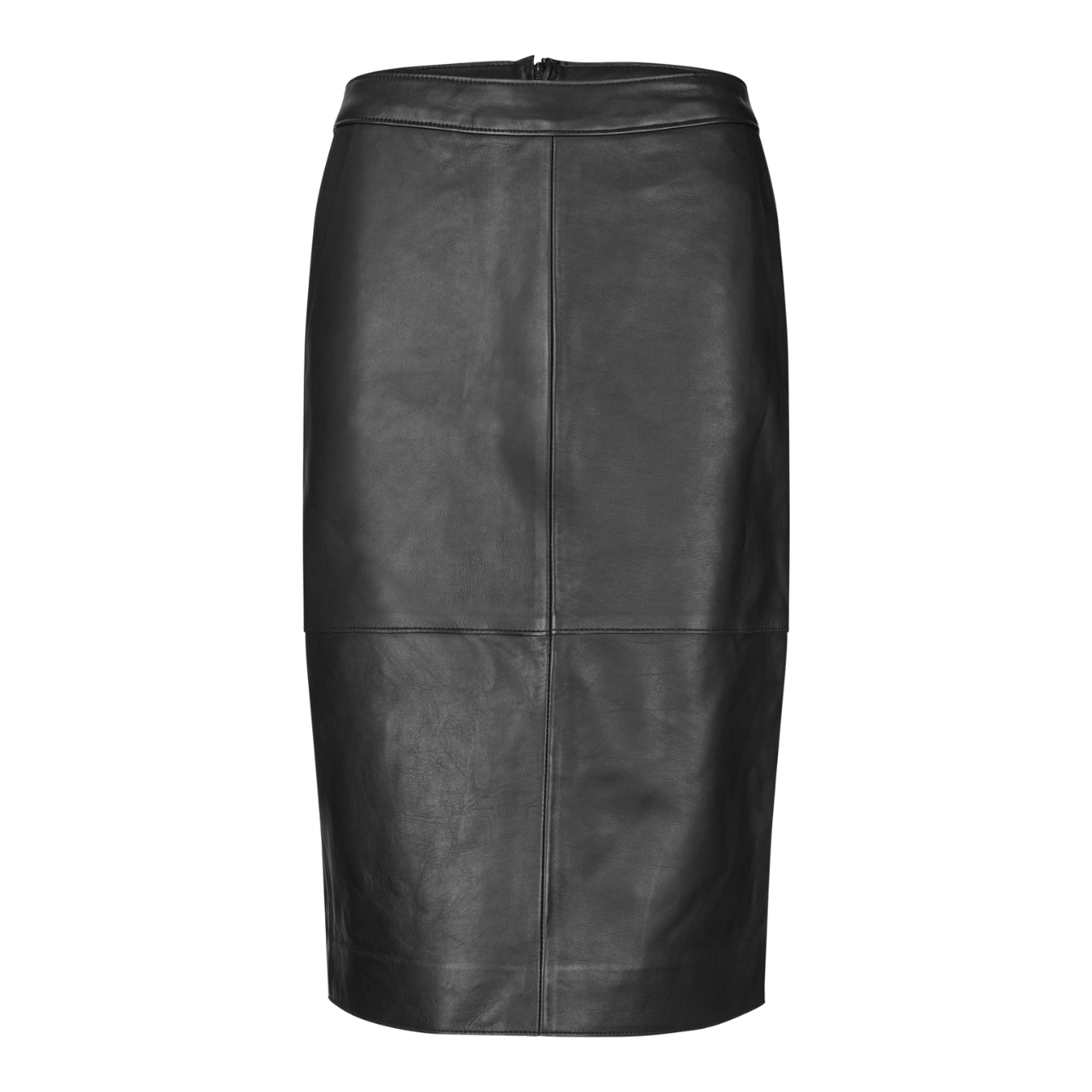 Aluna Leather Skirt Black
