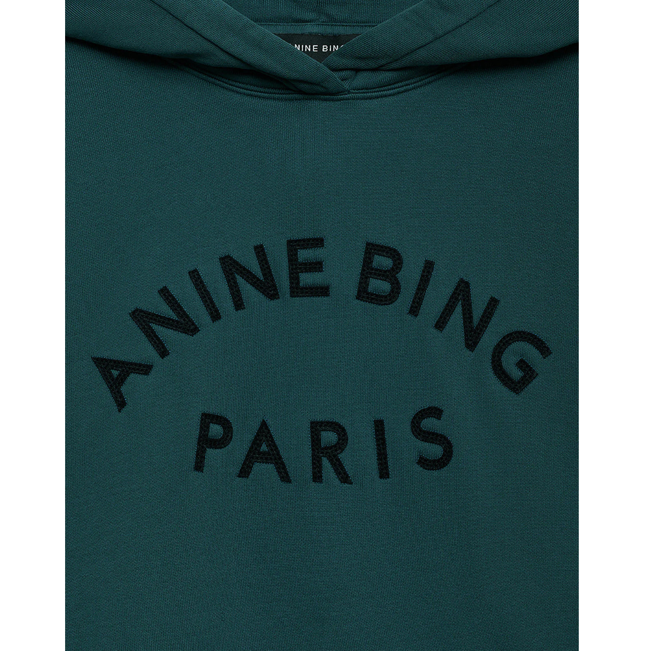 Harvey Hoodie Paris Dark Teal