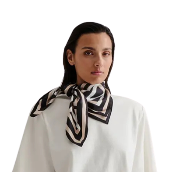 Silk Twill Scarf Monogram