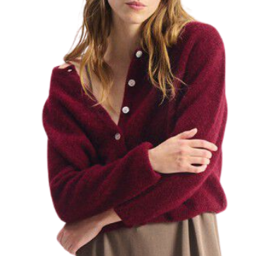 Vitow Cardigan Cherry