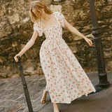 Ischia Poppy Field Dress