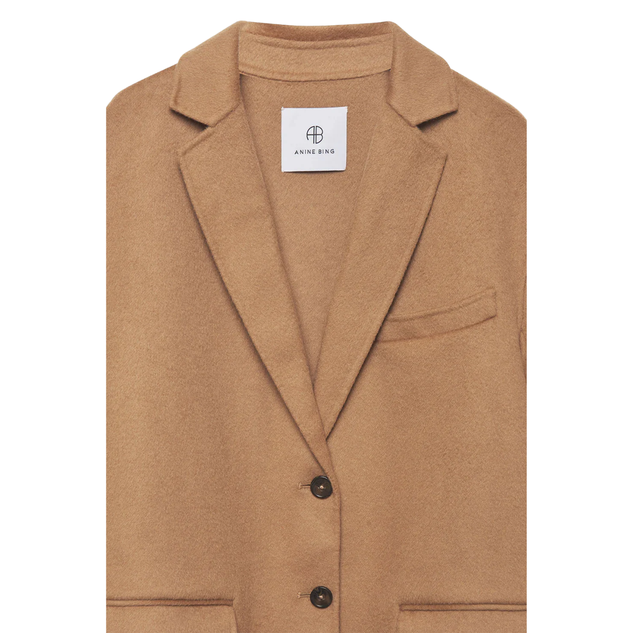Quinn Blazer Camel Cashmere Blend