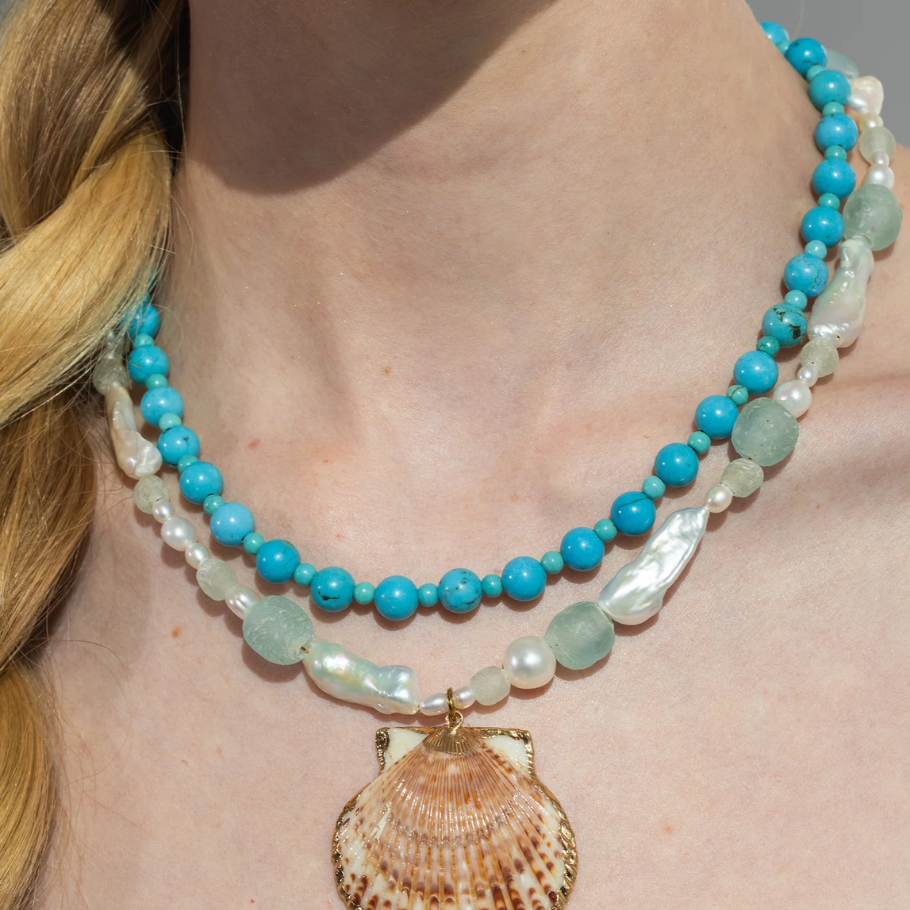 Dhara Necklace Turquoise