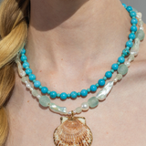 Dhara Necklace Turquoise