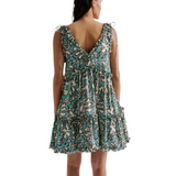 Arabella Mini Dress Ocean Corals