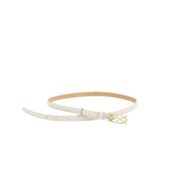 Mini Monogram Belt Vanilla