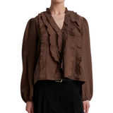 Rayna Frill Blouse Carafe
