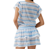 Remi Dress White/Oasis