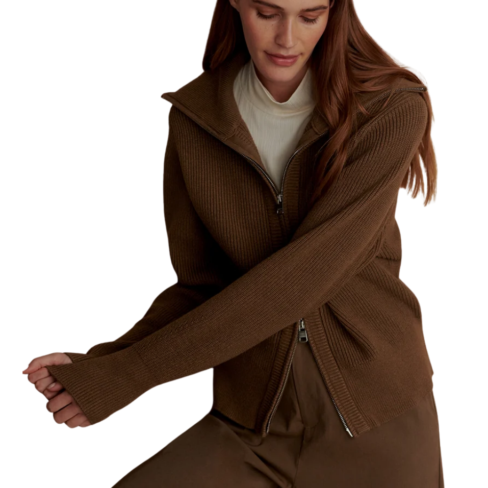 Enrico Knit Jacket Olive