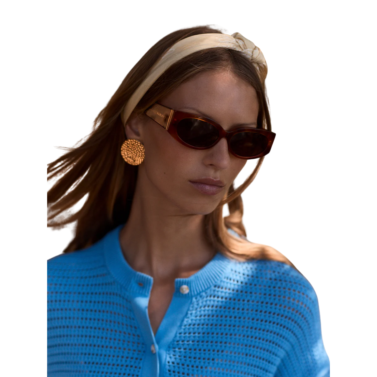 Pembroke Knit Cardigan Azure Blue