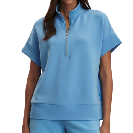 Ritchie SS Sweat Azure Blue