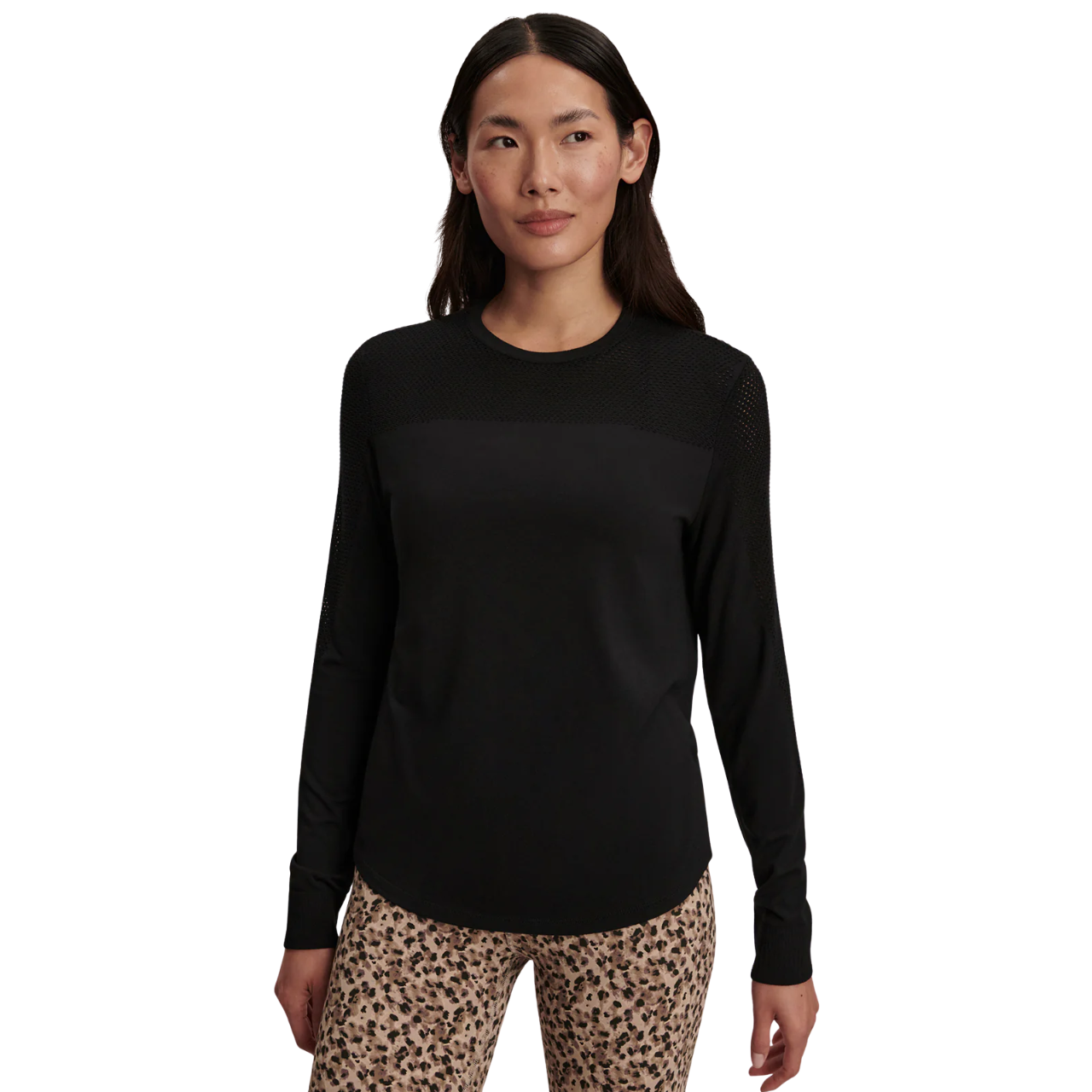 Samia Seamless LS Tee Black