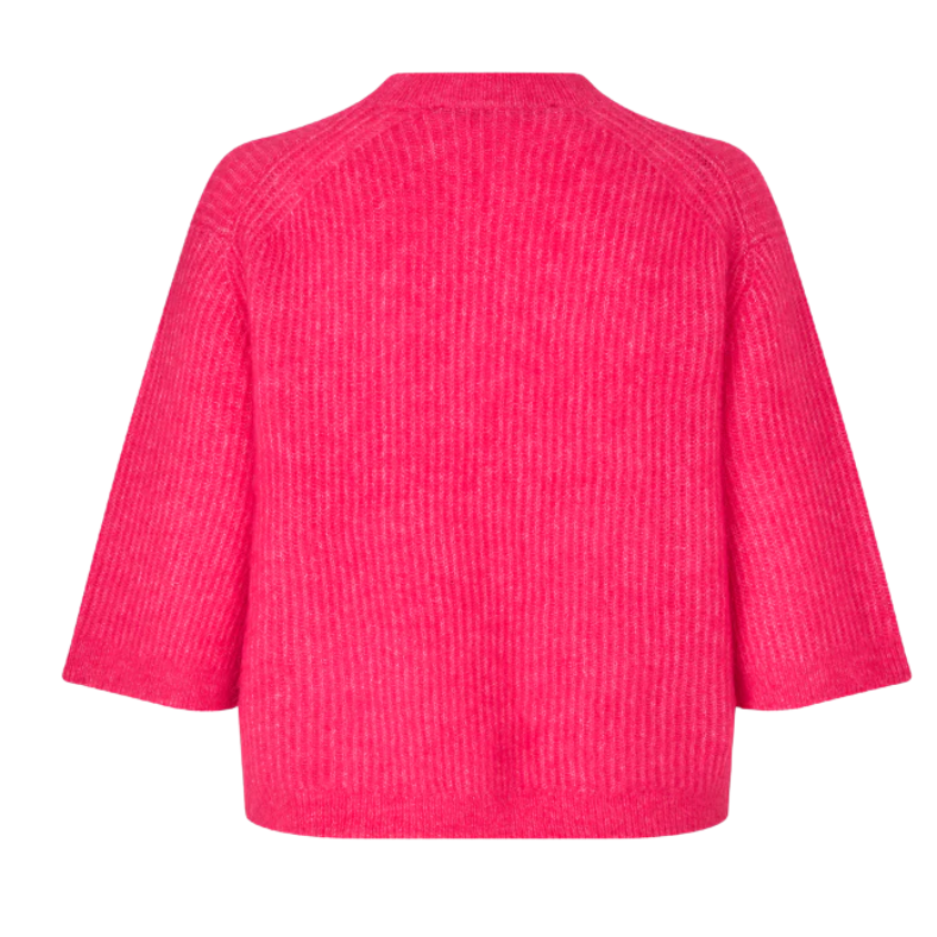 Andrea Cardigan Raspberry
