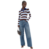 Debra Top Twilight/Raisin Brown