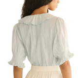 Hilda Top Alice Blue