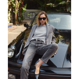 Lee Crew Sweater Medium Heather