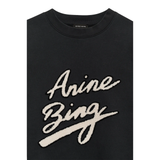 Miles Sweatshirt Chenille Signature Black