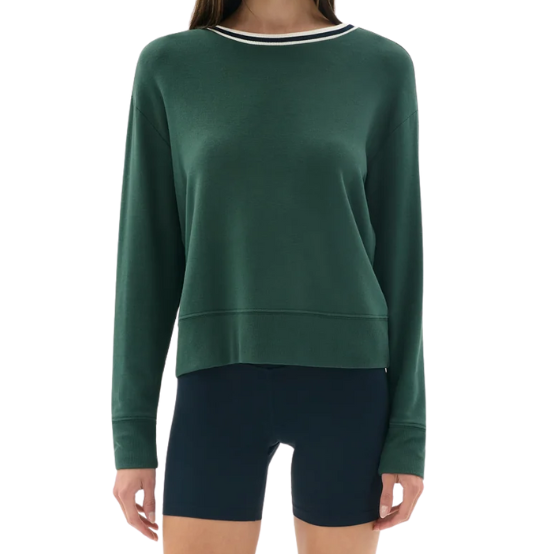 Sonja Fleece Sweatshirt Military