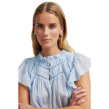 Gaya Cashmere Blue Top