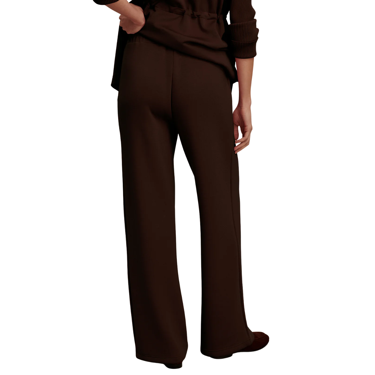 The Wide Leg Pant 30" CoffeeBean