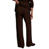 The Wide Leg Pant 30" CoffeeBean