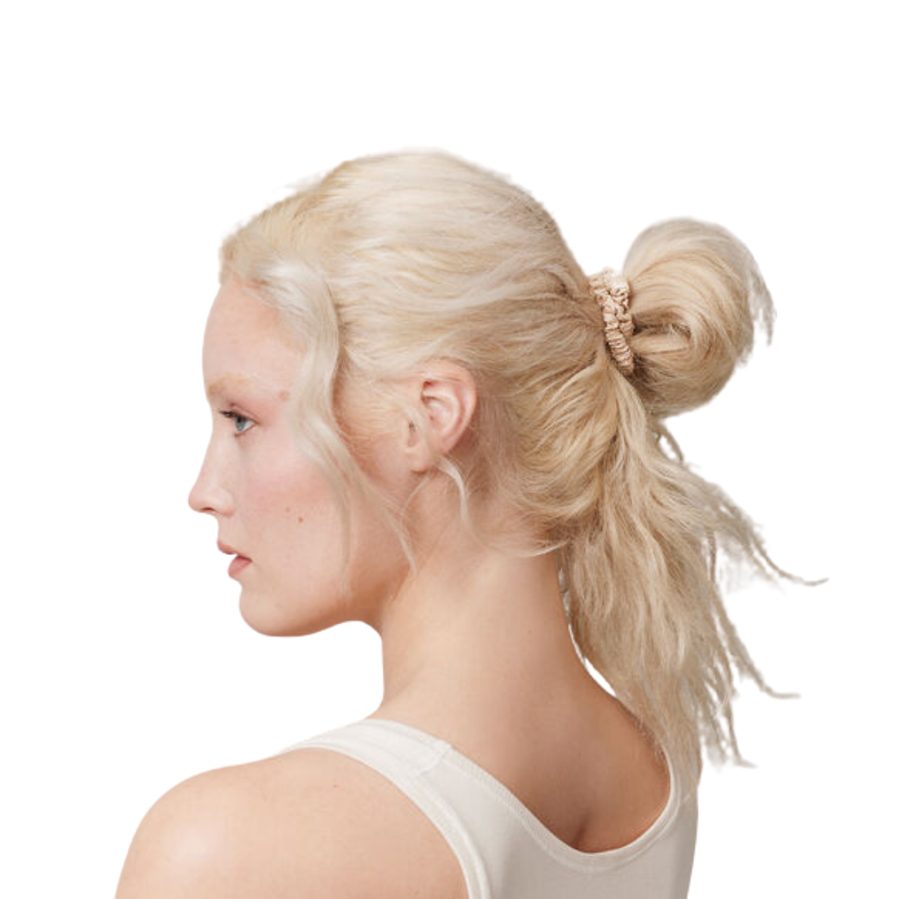 Back To Basis Skinny Scrunchies Blonde