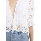 The Solstice Eyelet Blouse