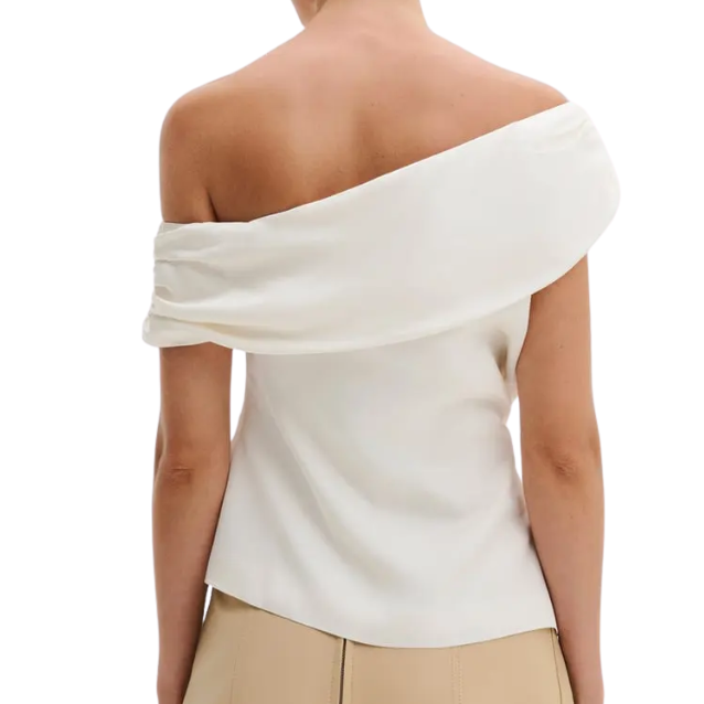 Seleah Asymmetrical Top Vanilla