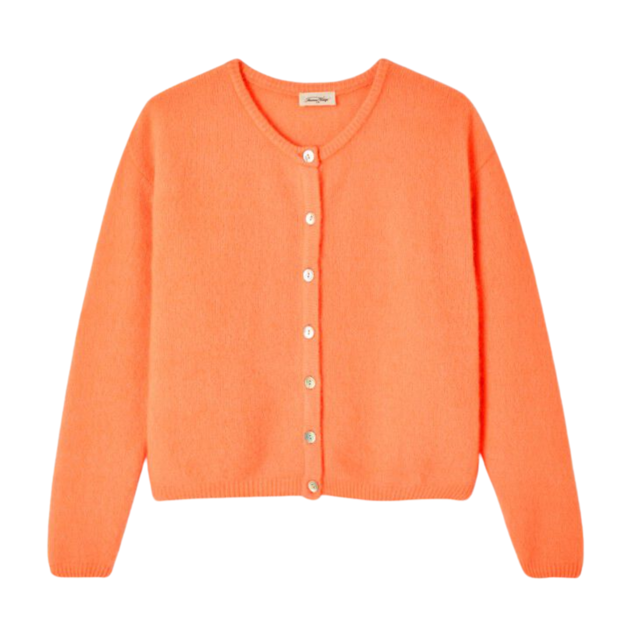 Vitow Cardigan Orange Fluo