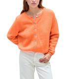 Vitow Cardigan Orange Fluo
