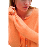 Vitow Cardigan Orange Fluo