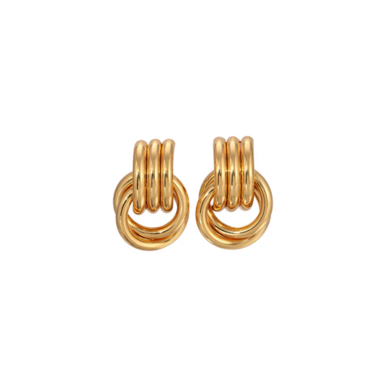 Mini Knot Earring Gold